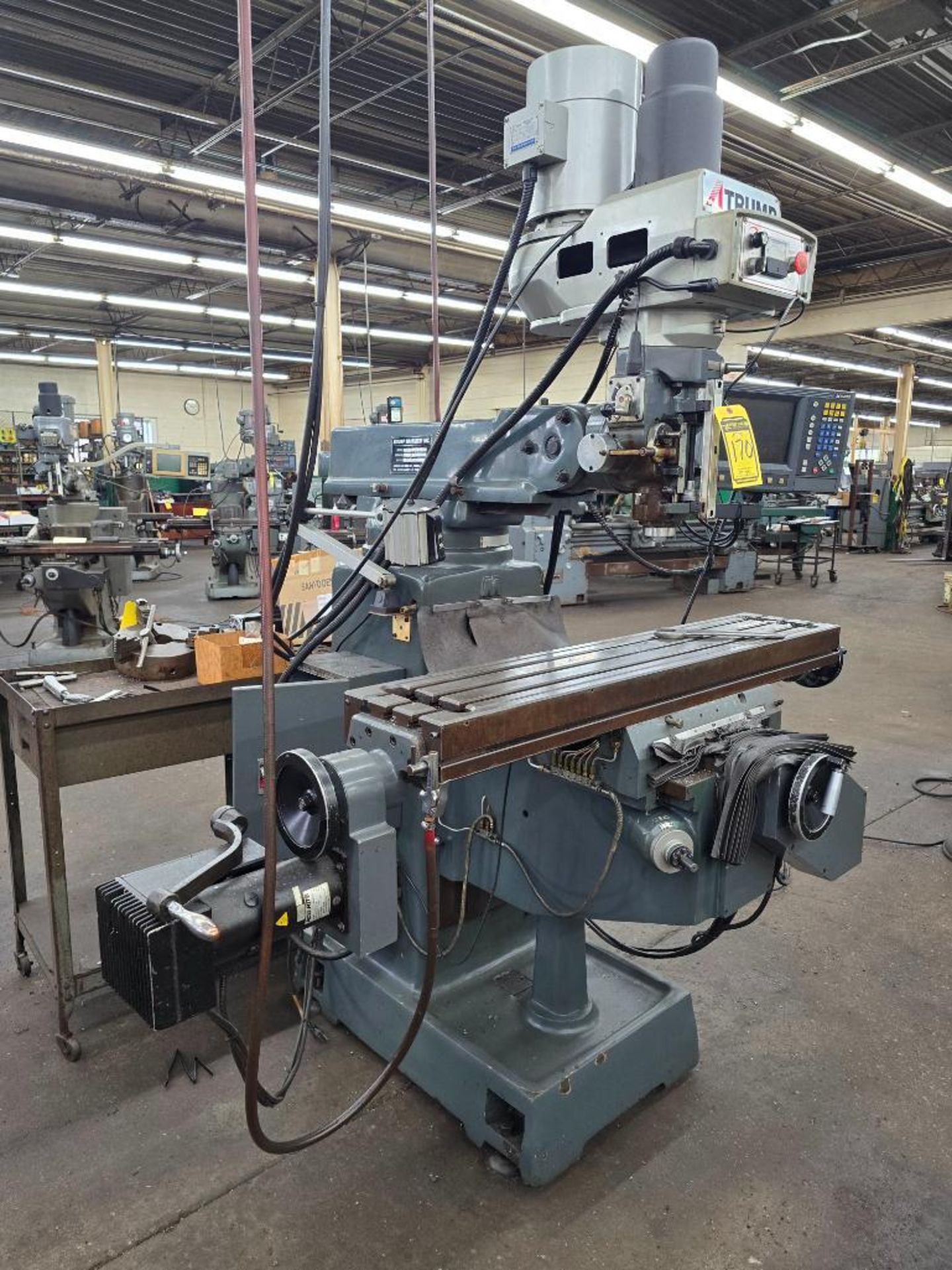 2007 Atrump Vertical Milling Machine, Model AONE-3VKNC, S/N 96204, 50 ...