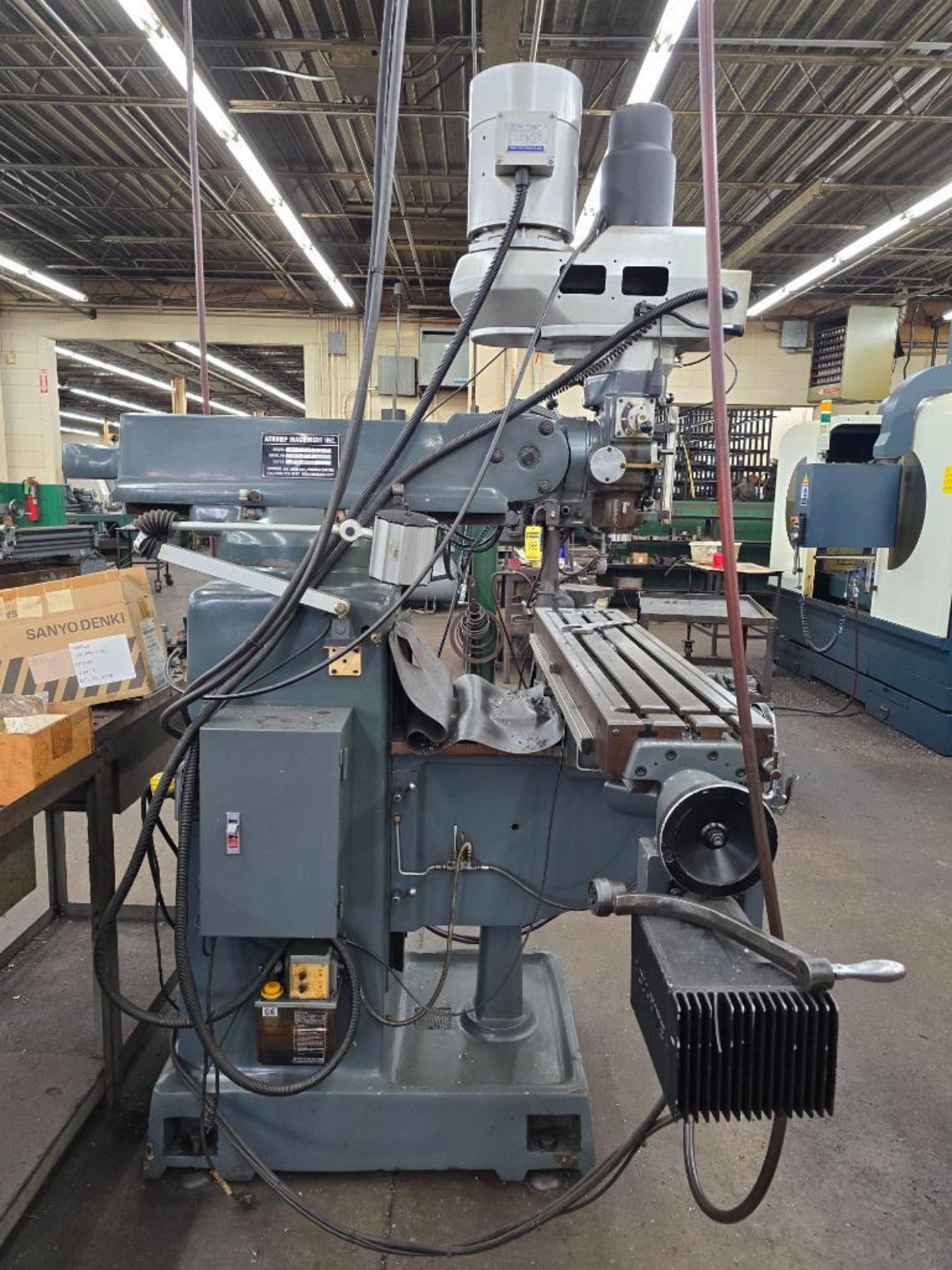 2007 Atrump Vertical Milling Machine, Model AONE-3VKNC, S/N 96204, 50 ...
