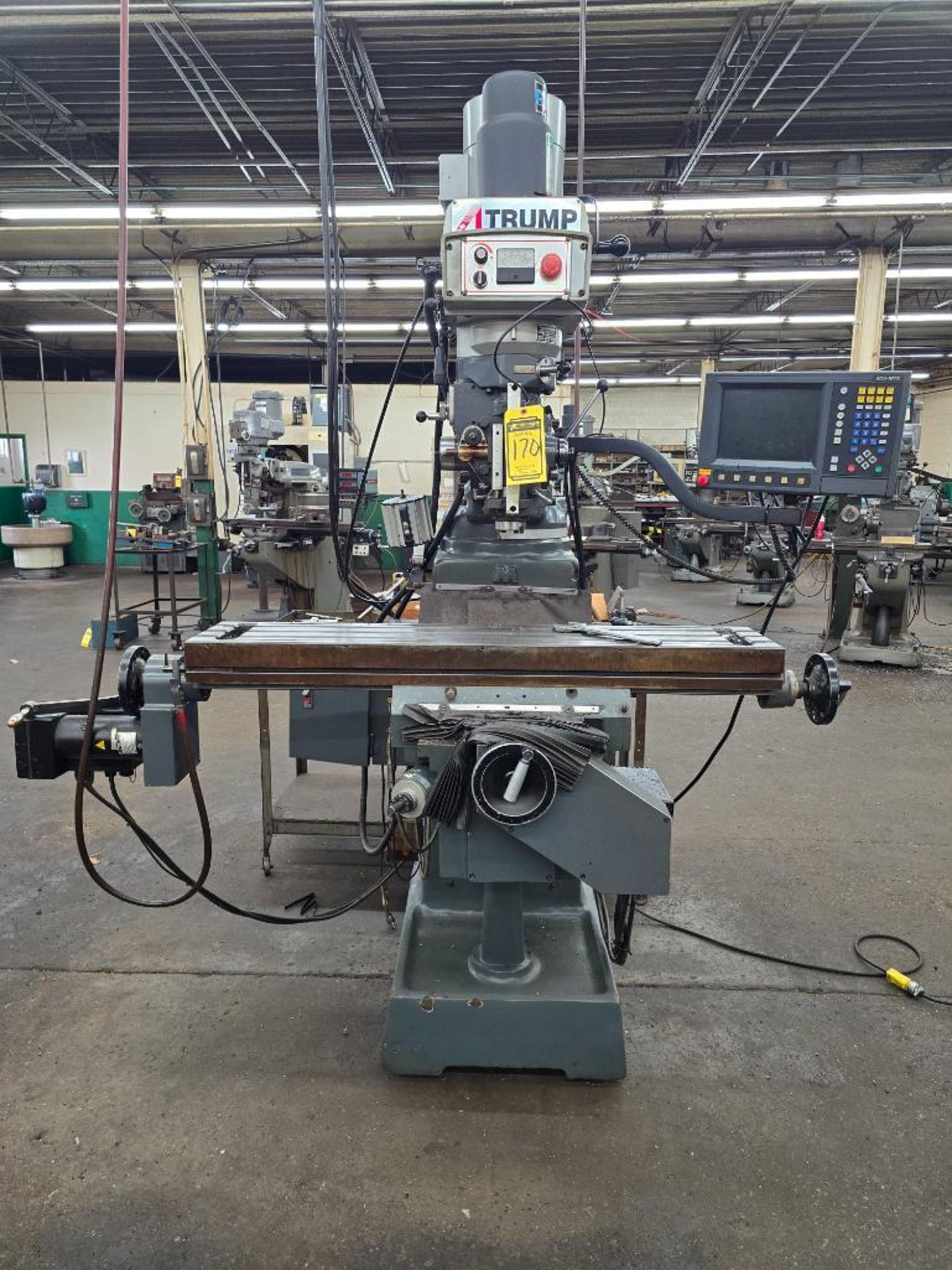 2007 Atrump Vertical Milling Machine, Model AONE-3VKNC, S/N 96204, 50 ...