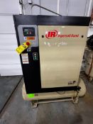 Ingersoll Rand Rotary Screw Air Compressor, Tank Mounted, 5 Hp, 120 Gallon, 230VAC, Three Phase, Mod