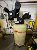 Ingersoll Rand Air, Compressor 80 Gallon Vertical Tank, 5 Hp, Model Number 2475N5-P, Serial Number C