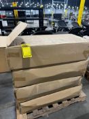 (7x) Boxes of New Zion Alex White Chairs w/ (8) Chairs Per Box ***$25 LOADING FEE WILL BE ADDED TO B