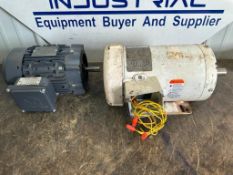 (FJ) Lot of (2) Motors: Leeson 2/1.5 HP & Techtop .5 Hp Motor