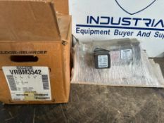 (TA) (New in Box) Baldor .75-HP Motor, Fr 56C, Volts 208-230/460, RPM 1725, Ph 3
