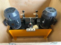 (JBP) (New-in-Crate) International Fluid Power Hydraulic System, (2) Techtop 10 HP Motors, Volt 230/