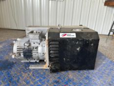 (FJ) Gardner Denver V-VC 50 (20) Vacuum Pump, Weg Motor, 1.25/1.5 KW, 230/460 Volt, 1455/1755 RPM, P