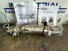 (F) (New-in-Box) SPX/Waukesha Cherry-Burrell Stainless 1-1/2" Food Grade Valve w/ Control Top, Type