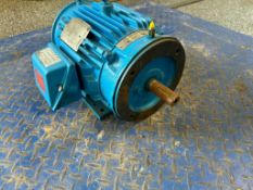 (F) (New) Allen-Bradley 5-HP Motor, L184TC, Volts 230/460, RPM 1755, Ph 3, Recognized Component Moto