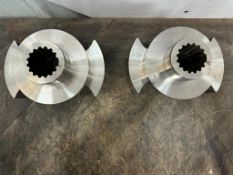 (F) (New) Set of SPX/Waukesha Cherry-Burrell Stainless Rotors