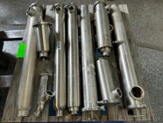 (F) Pallet of (9) Sanitary Strainers, 2", 3"