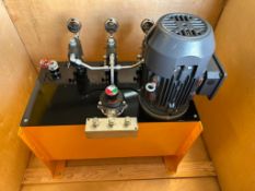 (JBP) (New-in-Crate) International Fluid Power Hydraulic System, Techtop 5 HP Motor, Volts 230/460//