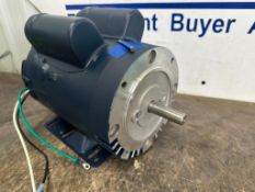 (TA) (New) Leeson 2-HP Motor, Fr 56 HC, Volt 115, RPM 3450, Ph 1