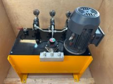 (JBP) (New-in-Crate) International Fluid Power Hydraulic System, Techtop 5 HP Motor, Volts 230/460//