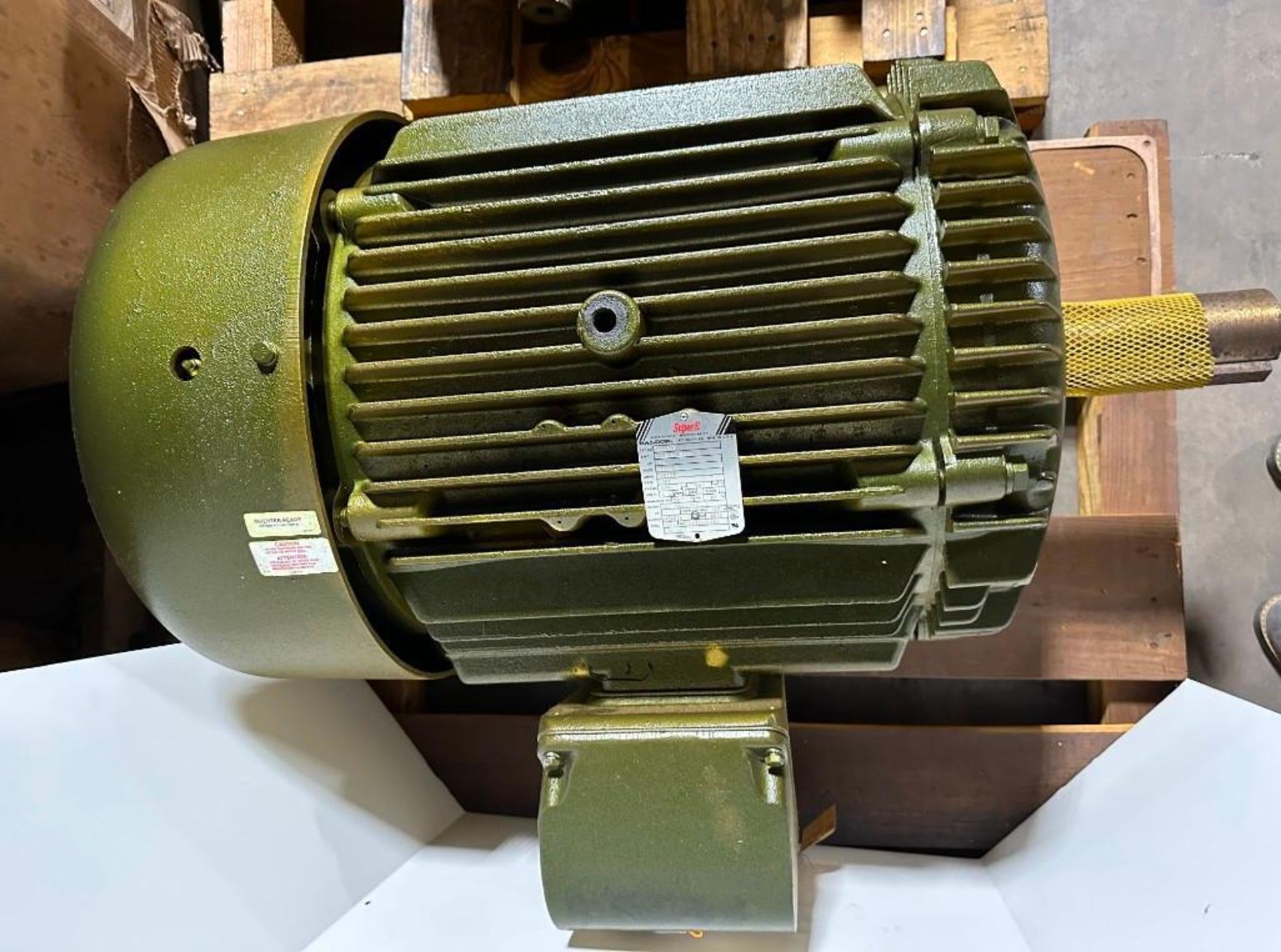 { Group of lots: 58, 59 } Baldor Super-E Motor, EM4404T, 75HP 1185 RPM ...