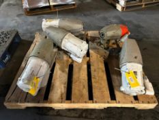 Pallet of (1) Eastern RH-2 Drum Barrel Mixer with Reliance Electric P48G2405N-FY AC Motor, (4) Easte