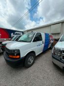 2018 Chevrolet Express 2500 Cargo Van, 138,914 miles, VIN # 1GCWGBFG9J1336506, Clean Title, Scratche