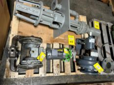 Pallet of (4) Pumps, (1) Crane Deming Pump, Model 5521 15000999, Type AI, Size 1-1/2" 5-1/8" Dia., 6