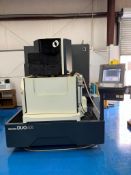 Makino DUO43 CNC wire EDM w/ submerged table, 22" x 28" work table, remote pulse generator, Makino M