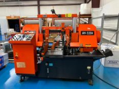 Cosen Model AH320H automatic horizontal band saw w/ 14.9" x 12.5" cap, 1 1/2" blade, hydraulic clamp