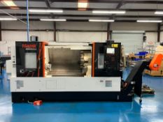 Mazak Quick Turn 250 CNC turning center w/ 12 position turret, 10" 3 jaw hydraulic chuck, tool sette
