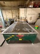Vicon Plasma Cutting Table, 126" x 66 1/2" Table, Single Head, Hypertherm Powermax 105 Plasma Power