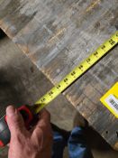 (2) 91" x 35" Steel Table Carts w/ Wood Top