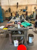 120" x 48" x 3/4" T HD Steel Welding Table