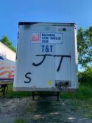 1999 Strickland 53' dry van trailer, T/A, #53-2423, VIN# 442023