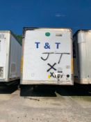 2003 Great Dane 53' dry van trailer, #53-587, VIN# 401466