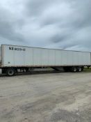 2013 Hyundai 53' dry van trailer, T/A, #80215-22, VIN# 3H3V532C1DT471022