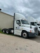 2016 Freightliner daycab tractor, #600, Detroit in-line 6 cylinder diesel engine, automatic transmis