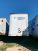 1993 Trailmobile 48' dry van trailer, #48-02, VIN# 016557 (has some items in)