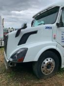 2014 Volvo sleeper cab tractor, #2060, model D13, 455-hp, T/A, (needs transmission I-Shift), VIN# 4V