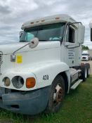 2001 Freightliner daycab tractor, #430, Detroit Series 60, 12.7 liter in-line 6-cylinder, 430-hp, T/