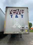 2003 Great Dane 53' dry van trailer, T/A, #53-660, VIN# 401539
