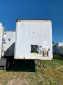 1996 Kentucky 45' dry van trailer, #45-1837, VIN# 107197 (not road worthy)