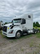 2013 Volvo sleeper cab tractor, #2057, model D13 435-hp, Eaton-Fuller 10-speed transmission, T/A, (i