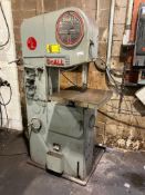 DoAll Vertical Bandsaw, Model 16-1, Contour Machine Job Selector, DBW-1A Band Welder, 20 1/2" x 20 1