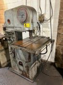 DoAll Vertical Bandsaw, Model 16-3, Contour Machine Job Selector, DBW-1A Band Welder, 30 1/2" x 25 1