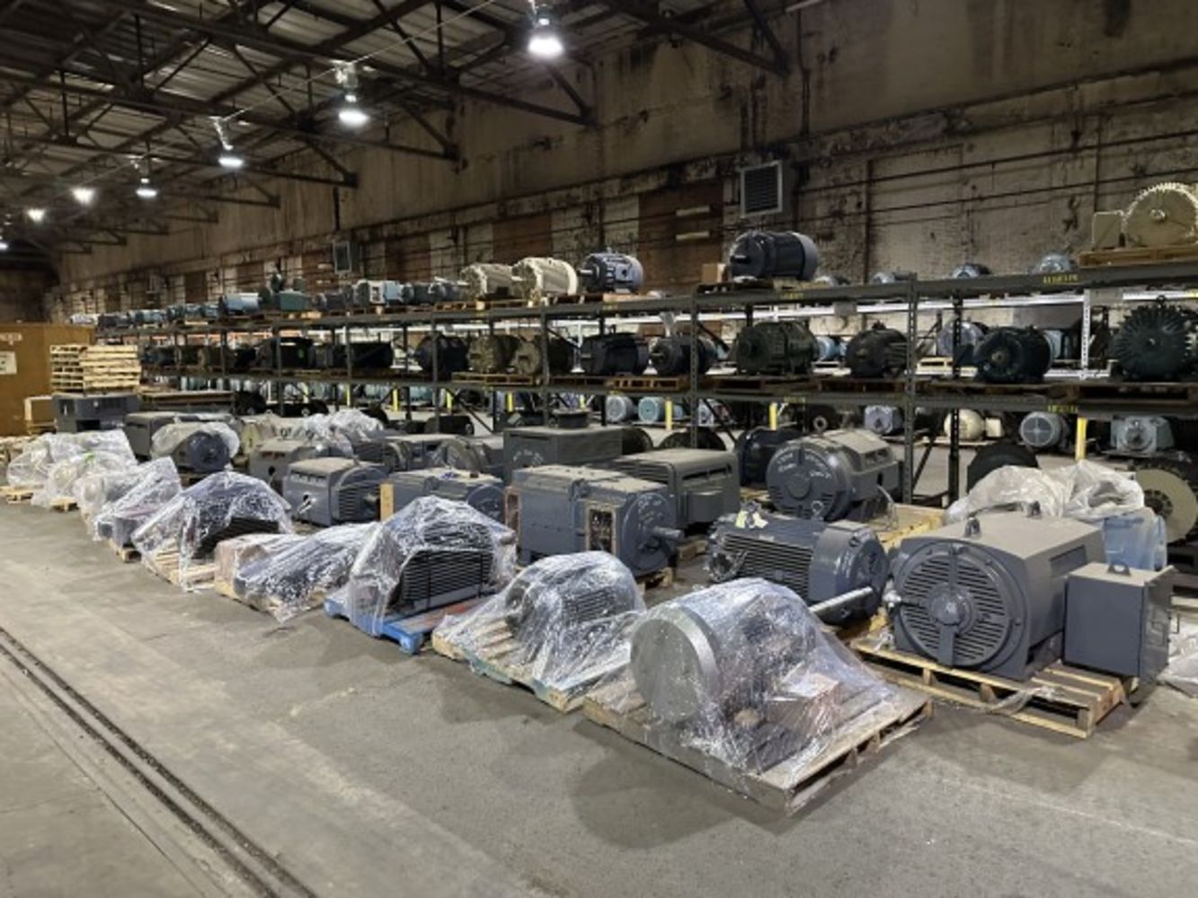 U.S. Paper Mill - Surplus to Continuing Operations - Day 1 of 2-Day Auction - New & Rebuilt Motors