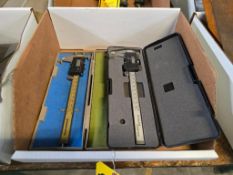 (3) 6" OD/ID Digital Calipers: Fowler, MSC, Mitutoyo