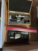 (2) 0-1" Digital Micrometers: Mitutoyo & Starrett