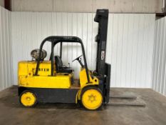 Hyster 15,000-LB. Capacity Forklift, Model S150A, S/N A024D03437X, LPG Fuel, Cushion Tires, Oil Clut