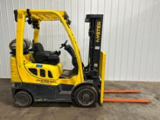 Hyster 5,000-LB. Capacity Forklift, Model S50FT, S/N F187V19984K, LPG Fuel, Cushion Tires, 3-Stage M