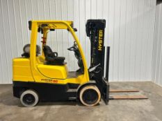 Hyster 8,000-LB. Capacity Forklift, Model S80FT, S/N J004V04345S, LPG Fuel, Non-Marking Cushion Tire