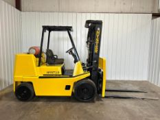 Hyster 15,500-LB. Capacity Forklift, Model S155XL2, S/N B024V01790Z, LPG Fuel, Cushion Tires, 3-Stag