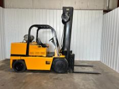 Caterpillar 15,000-LB. Capacity Forklift, Model T150D, S/N 5MB03111, LPG Fuel, 3-Stabe Mast, 205" Li