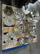 (JW) New, Pallet of Stainless Impellers, Goulds