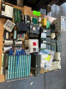 (F) Pallet of Miscellaneous Store Room Material, PLC, Temp Regulators, PS, Siemens, Nexen, Electro-S