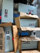 (F) New, Lot of (5), GE 60 Amp Heavy-Duty Safety Switches, Fusible